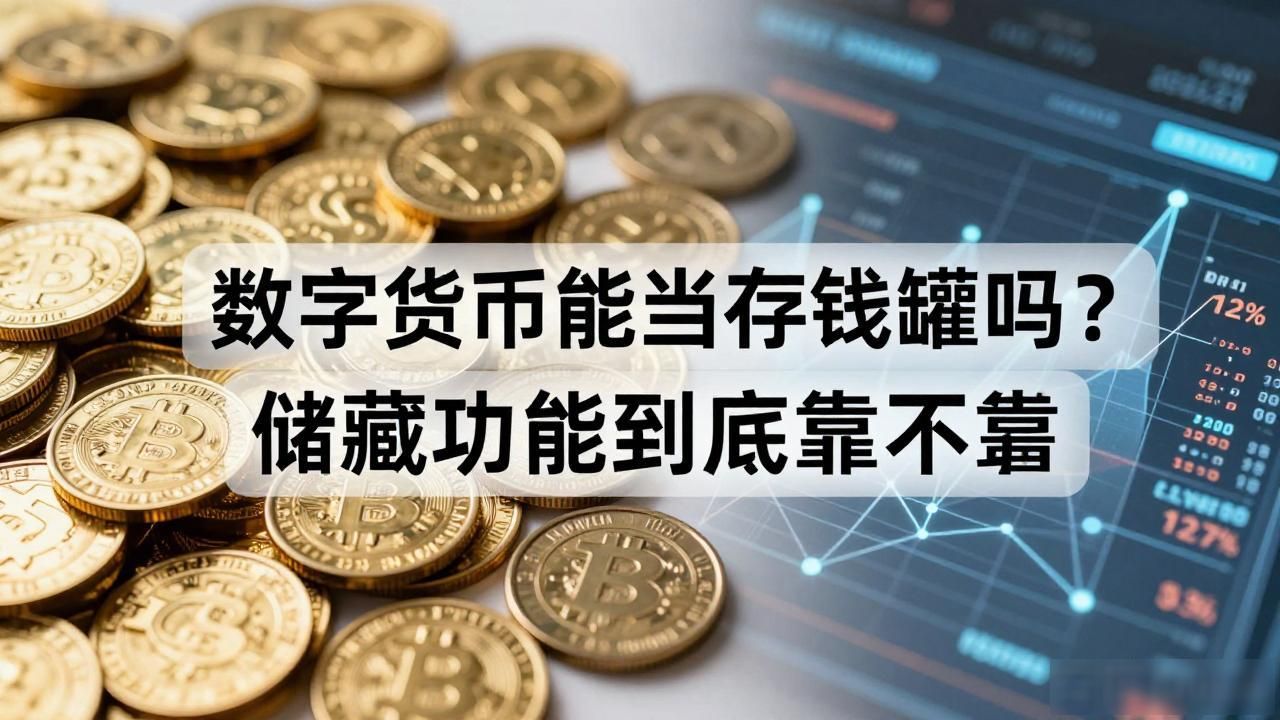 数字货币能当存钱罐吗？储藏功能到底靠不靠谱