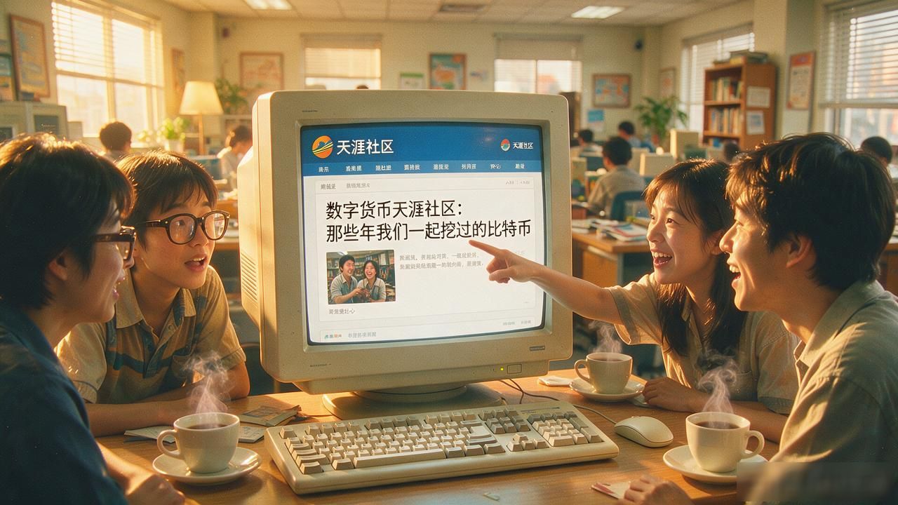 数字货币天涯社区：那些年我们一起挖过的比特币