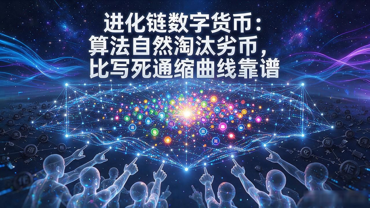进化链数字货币：算法自然淘汰劣币，比写死通缩曲线靠谱