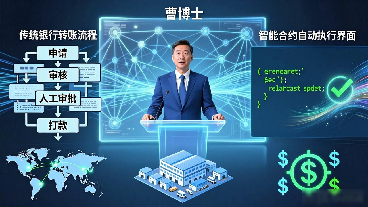区块链去中心化信任机制_供应链管理区块链应用_曹博士 区块链