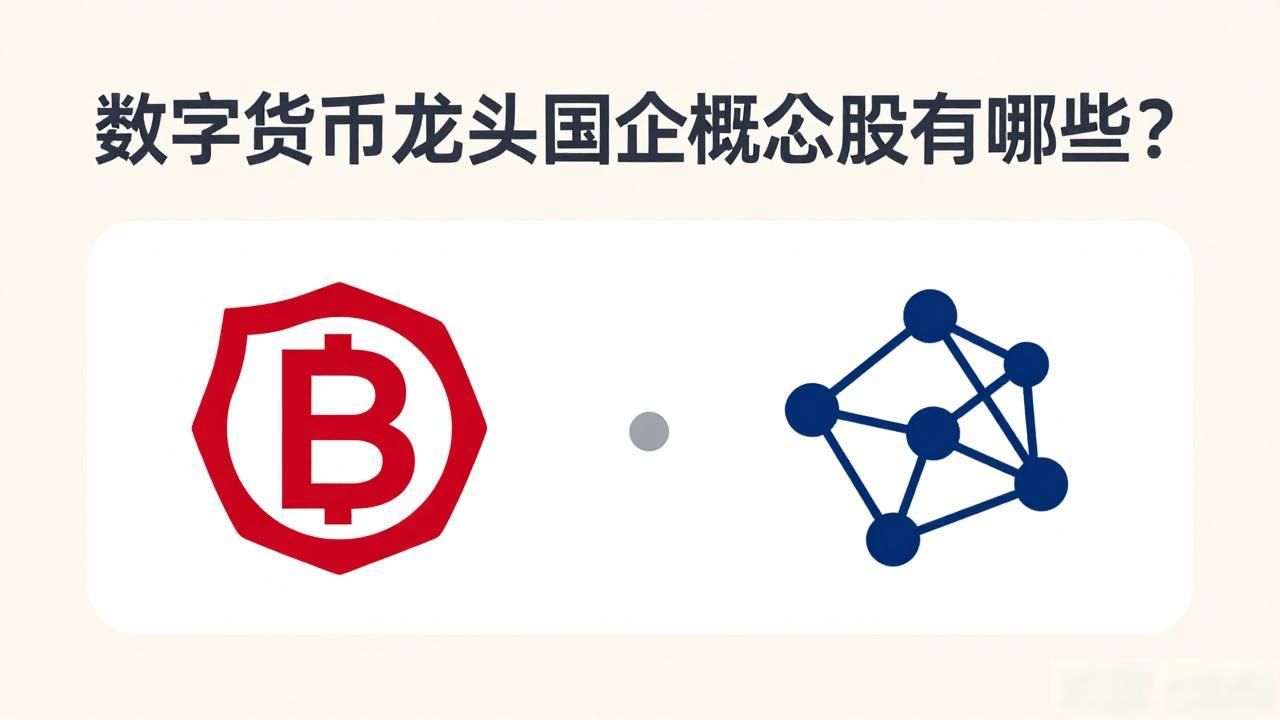 数字货币龙头国企概念股有哪些？