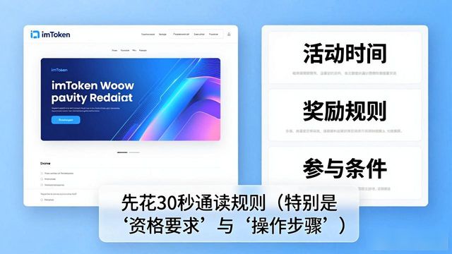 imToken官网参加线上活动，手把手教程