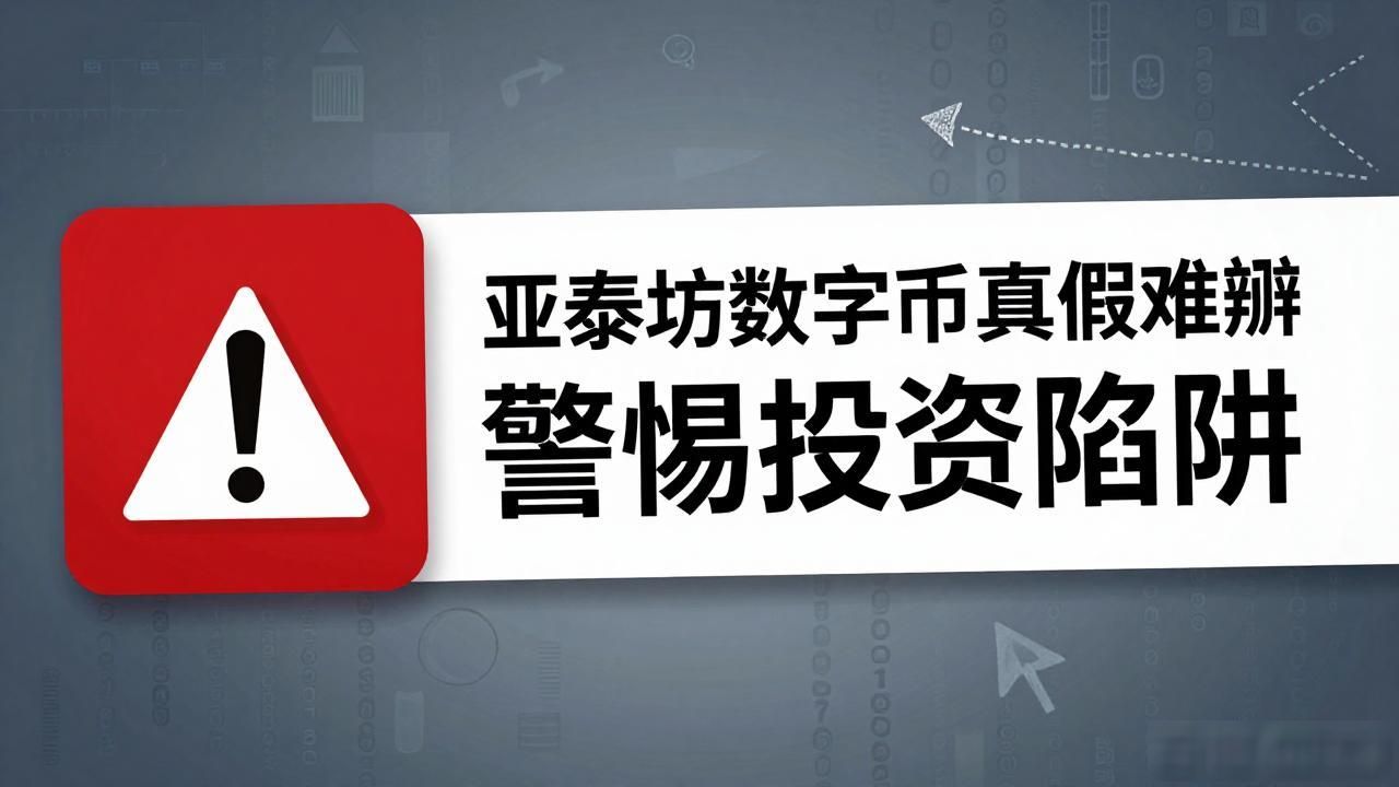 亚泰坊数字货币真假难辨 警惕投资陷阱