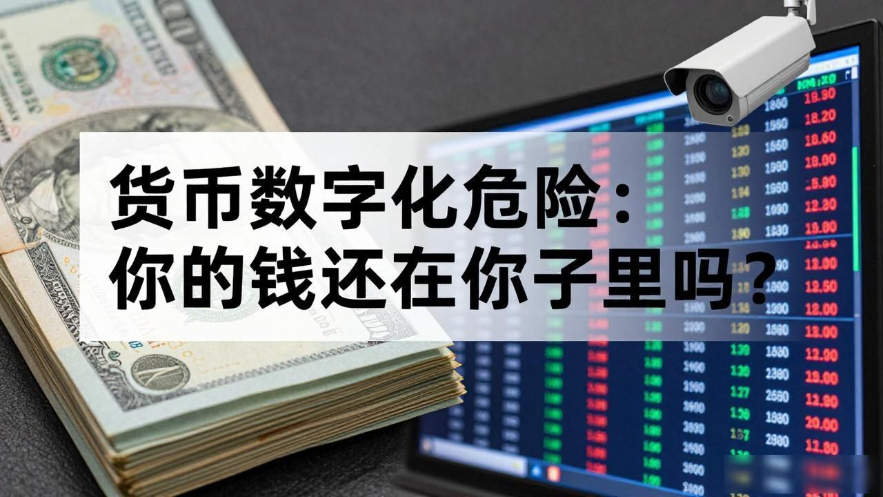 货币数字化危险：你的钱还在你手里吗？
