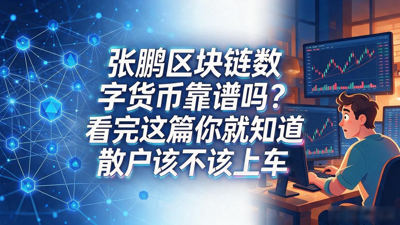 张鹏区块链数字货币靠谱吗？看完这篇你就知道散户该不该上车