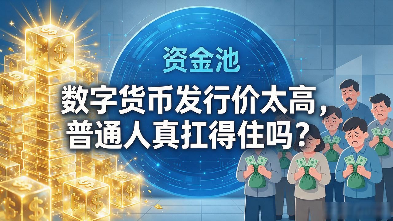 数字货币发行价太高，普通人真扛得住吗