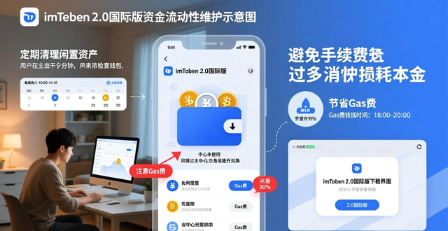 imToken 2.0国际版怎么维护流动性？资金配置与闪兑技巧