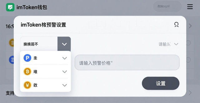 imToken钱包怎么设置价格预警？教你三步搞定行情提醒