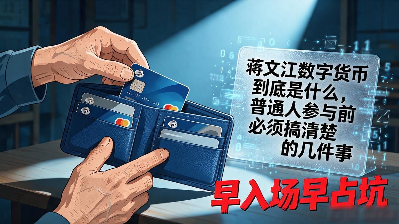 蒋文江数字货币到底是什么，普通人参与前必须搞清楚的几件事