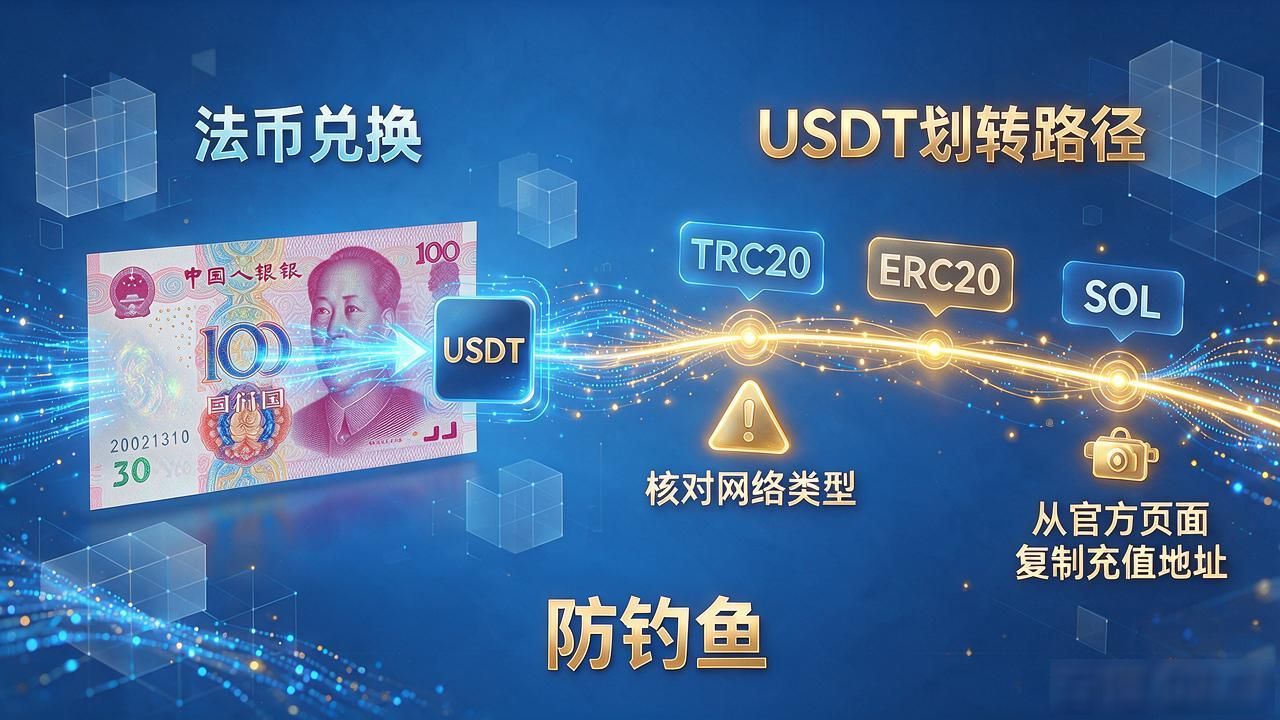 数字货币交易怎么充值？法币换币和USDT划转两条路一次讲清