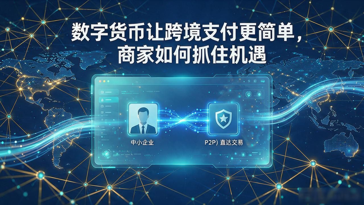 数字货币让跨境支付更简单，商家如何抓住机遇