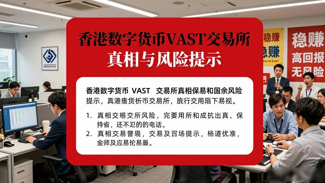 香港数字货币vast交易所真相与风险提示