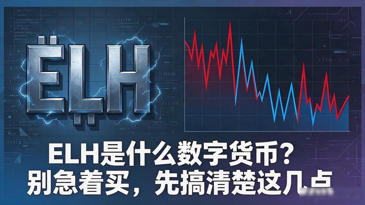 ELH是什么数字货币？别急着买，先搞清楚这几点