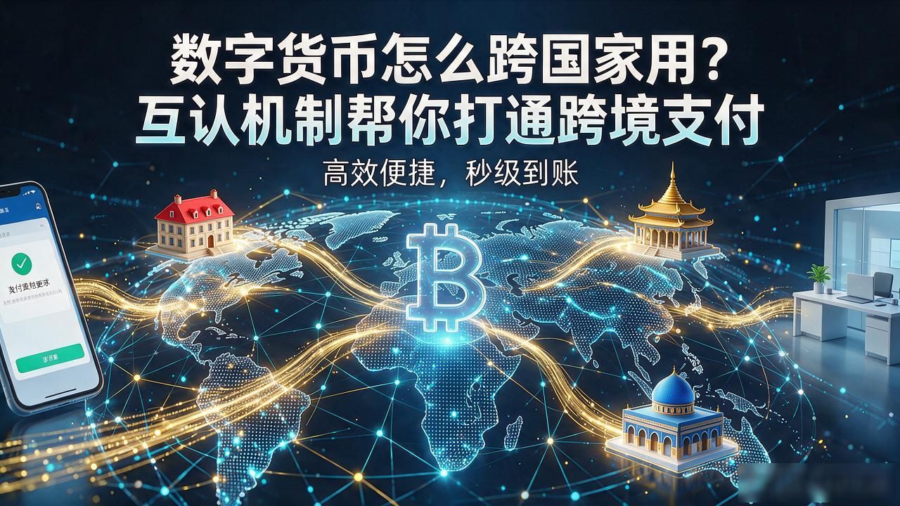 数字货币怎么跨国家用？互认机制帮你打通跨境支付