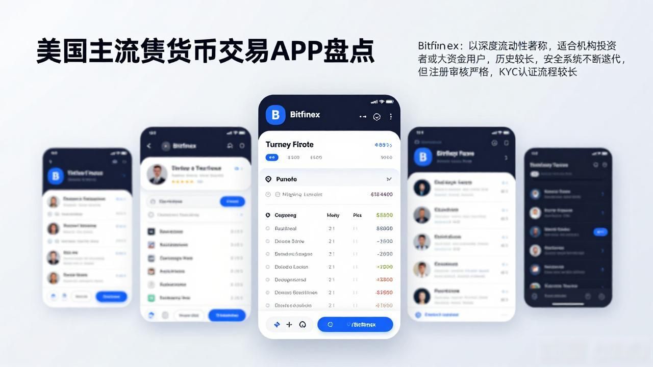 美国主流数字货币交易APP盘点