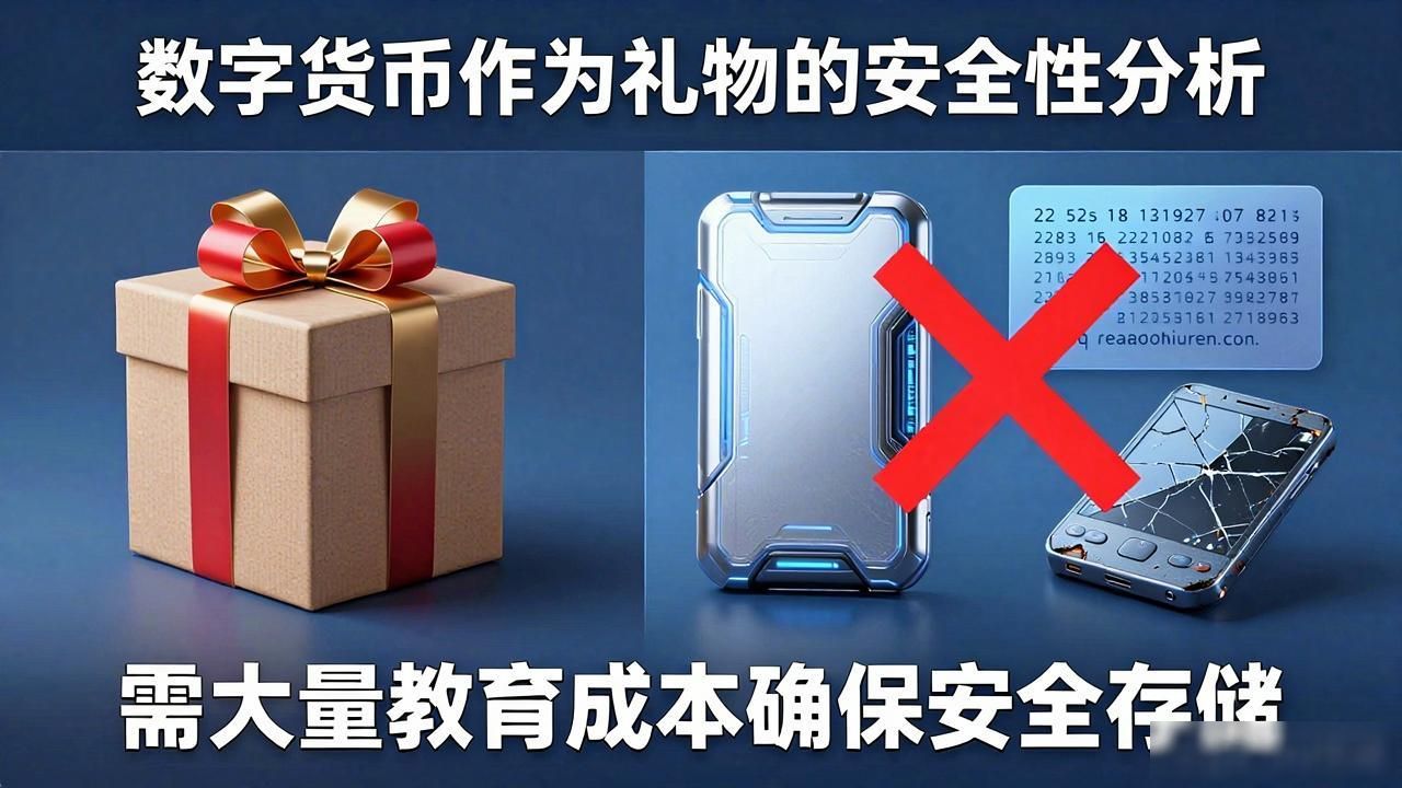 数字货币能当礼物送人吗？现在送这个靠谱吗