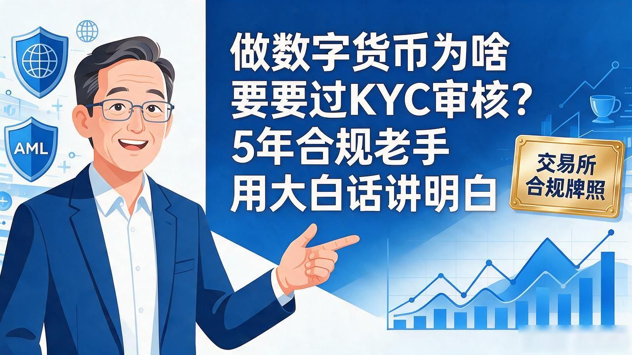 做数字货币为啥要过KYC审核？5年合规老手用大白话讲明白