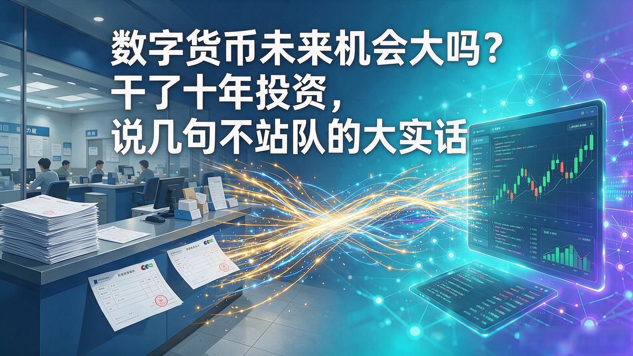 数字货币未来机会大吗？干了十年投资，说几句不站队的大实话