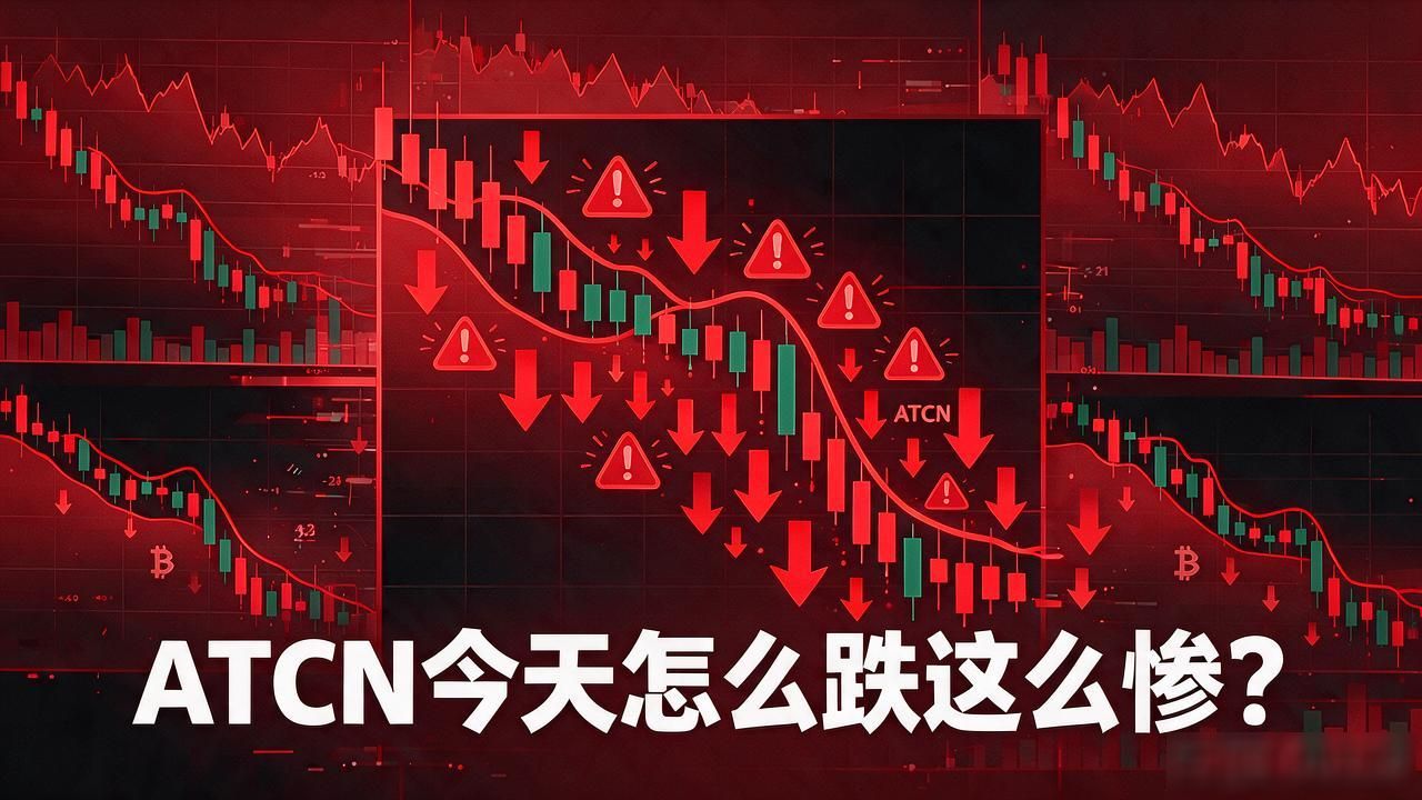 ATCN今天怎么跌这么惨 老币民说几句大实话
