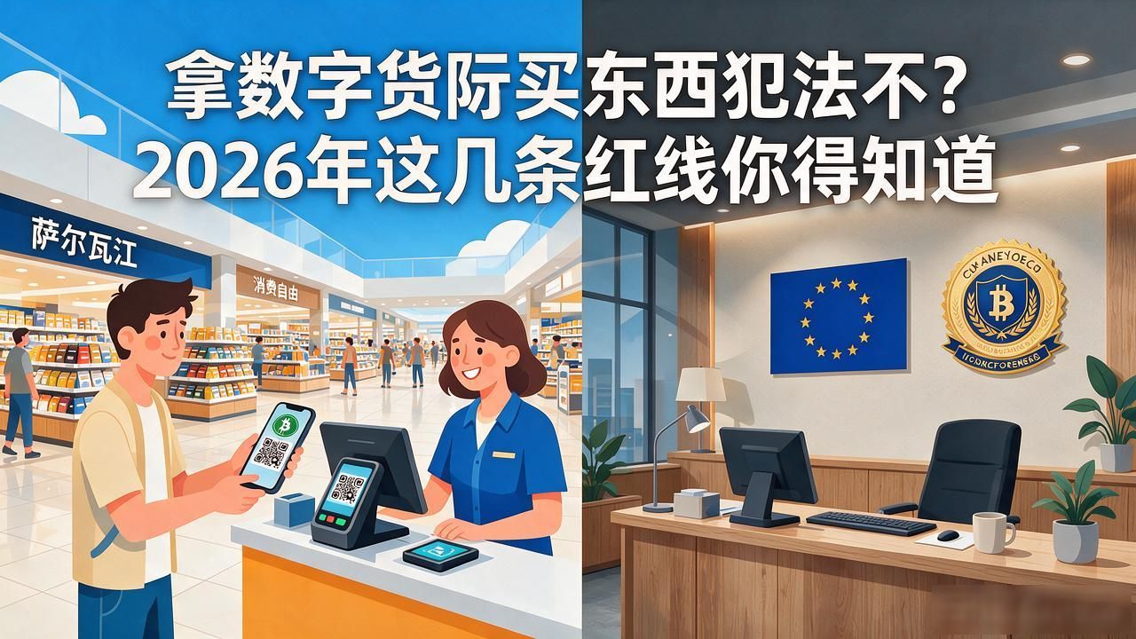 拿数字货币买东西犯法不？2026年这几条红线你得知道