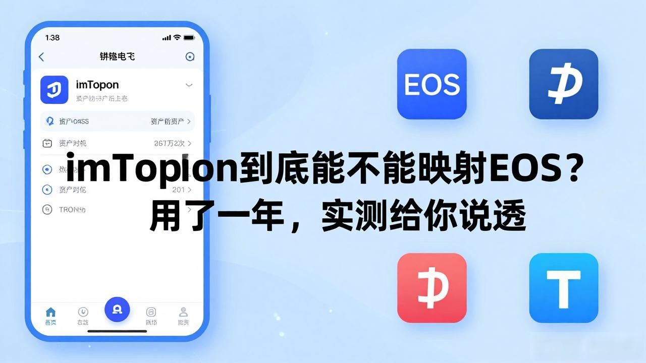imToken到底能不能映射EOS？用了一年，实测给你说透