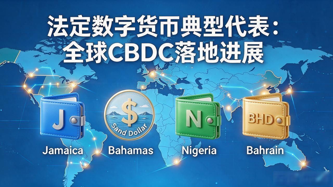 法定数字货币典型代表：全球CBDC落地进展，普通人该关注啥