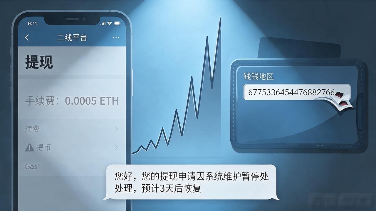 稳定币提币地址错误导致资金丢失教训_USDT转账链上Gas费与平台手续费区别_数字货币转
