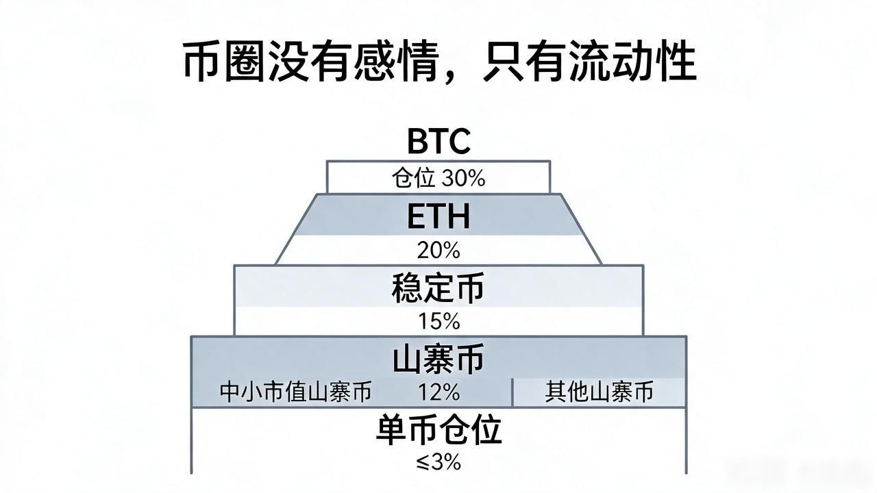 BTC ETH核心持仓占比_数字货币分梯队_数字货币分梯队仓位管理策略