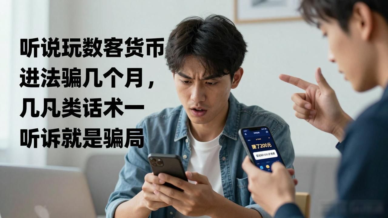 数字货币理财群骗局_数字货币进去骗几个月_拉人头洗脑套路